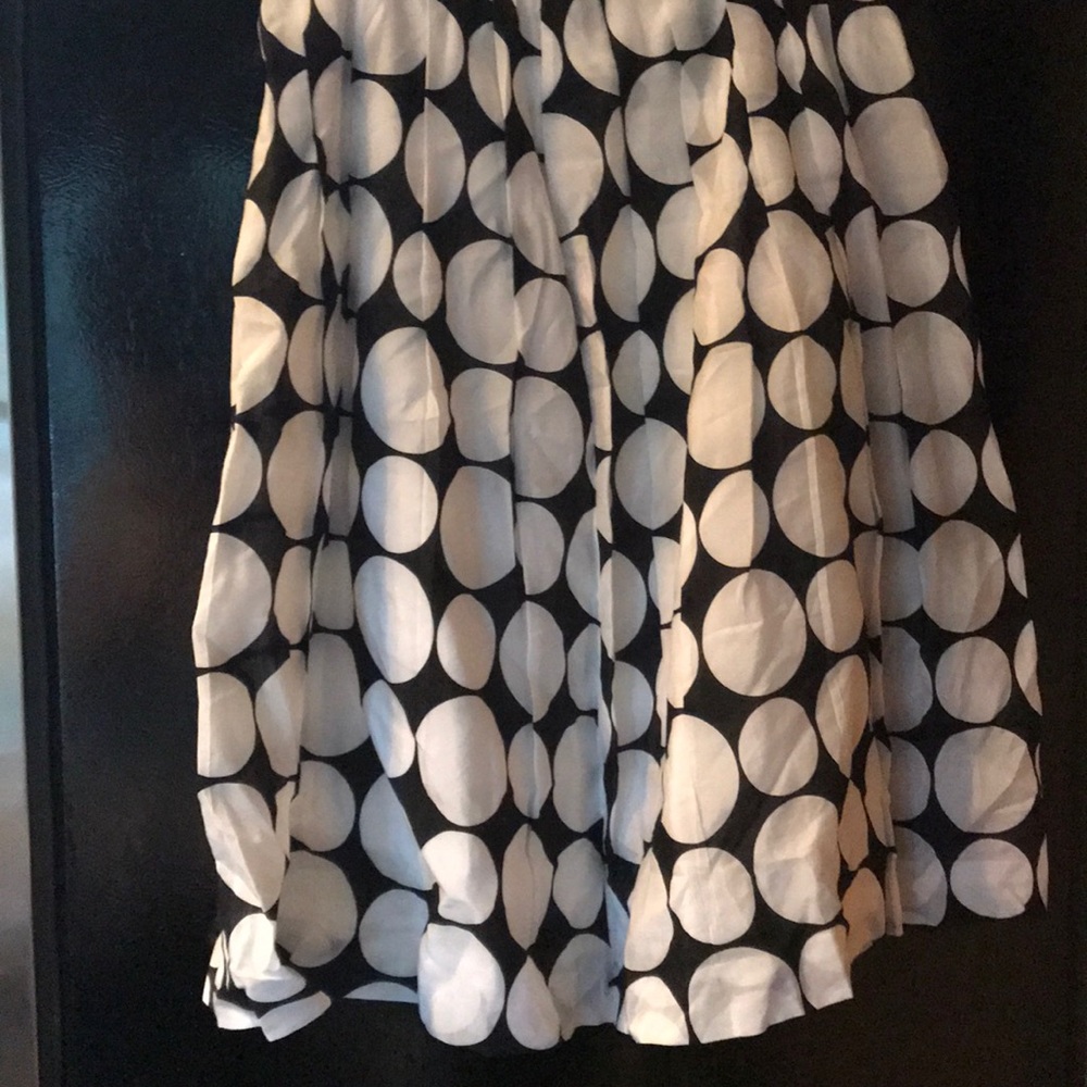 Anne Klein Cotton Black & White Skirt